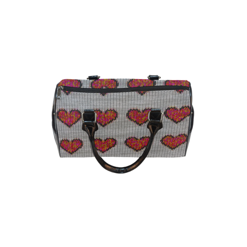 heart pattern Boston Handbag (Model 1621)