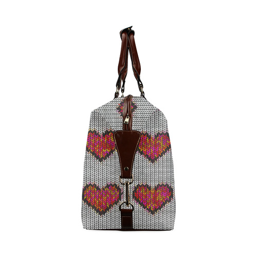 heart pattern Classic Travel Bag (Model 1643)