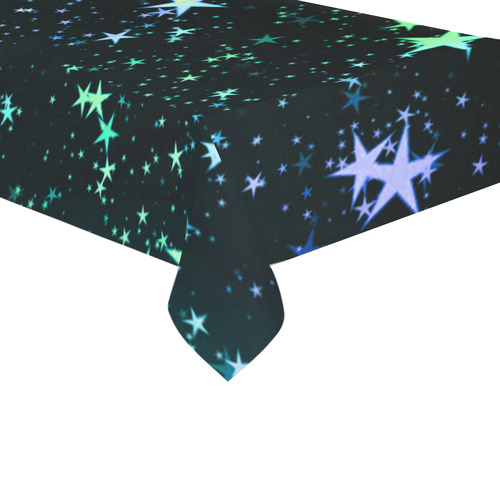 Stars 20160901 Cotton Linen Tablecloth 60"x120"