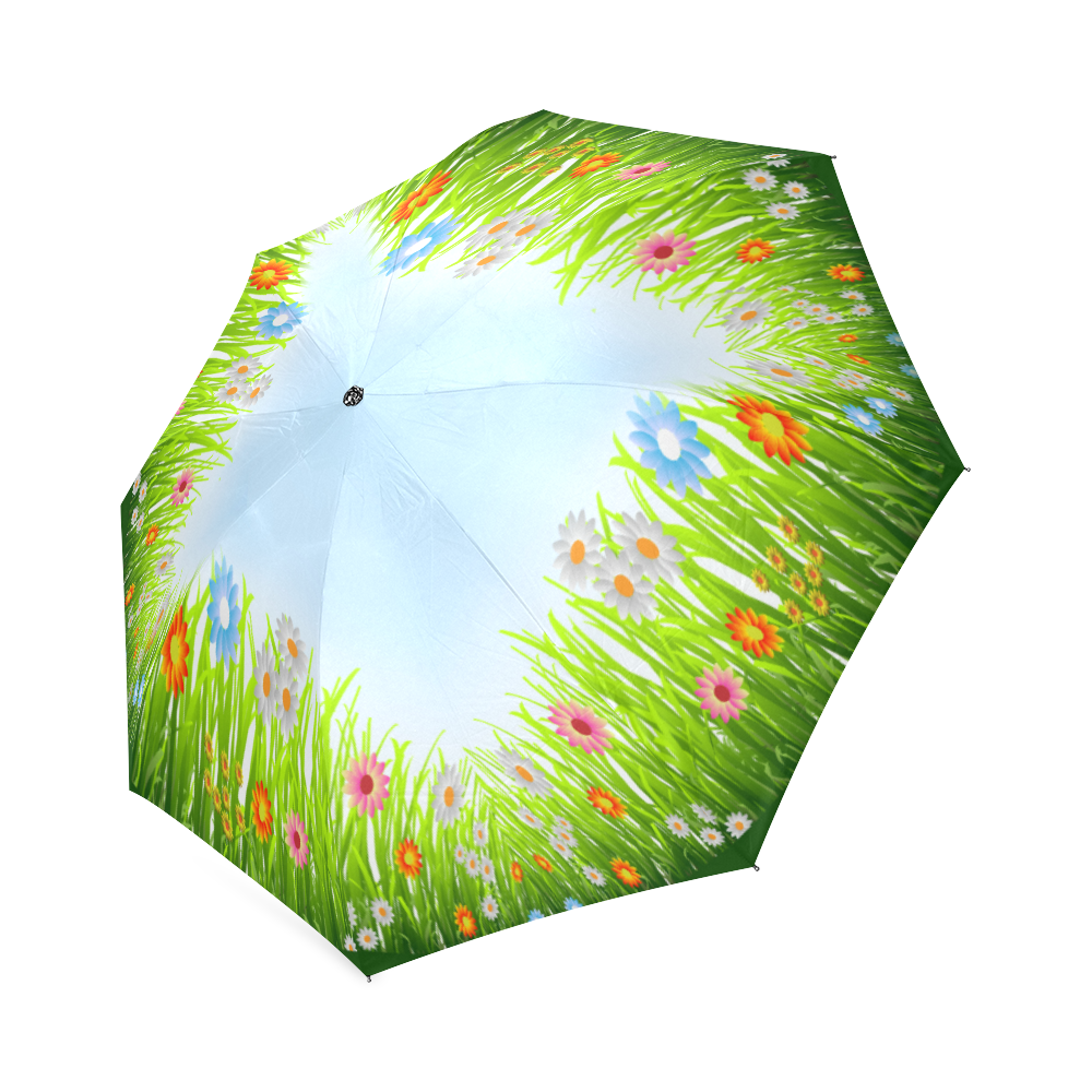 Teach Peace landscape Foldable Umbrella (Model U01)