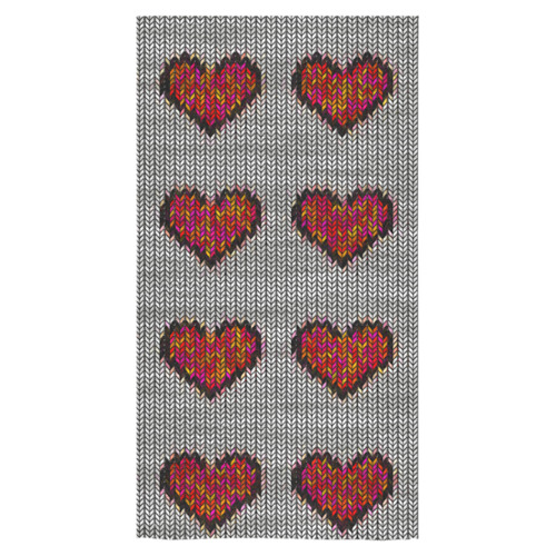 heart pattern Bath Towel 30"x56"