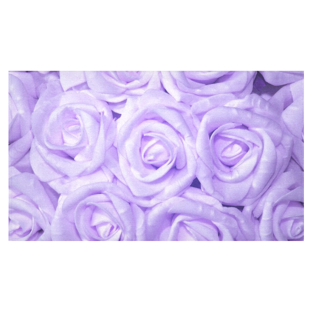 gorgeous roses E Cotton Linen Tablecloth 60"x 104"