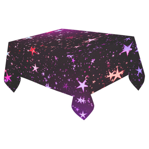 Stars 20160904 Cotton Linen Tablecloth 52"x 70"