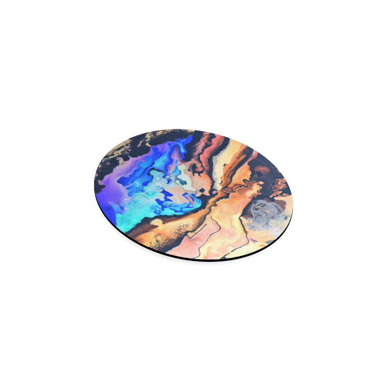 Oil and Water Round Coaster