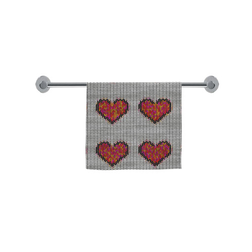 heart pattern Custom Towel 16"x28"