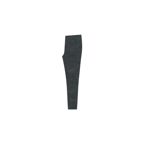 Black Crackling Pattern Cassandra Women's Leggings (Model L01)
