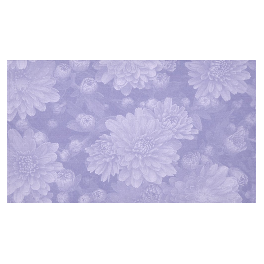 soft floral dreams E Cotton Linen Tablecloth 60"x 104"