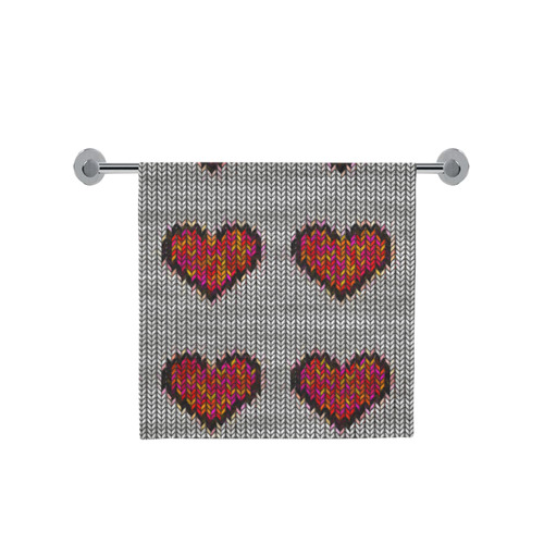 heart pattern Bath Towel 30"x56"