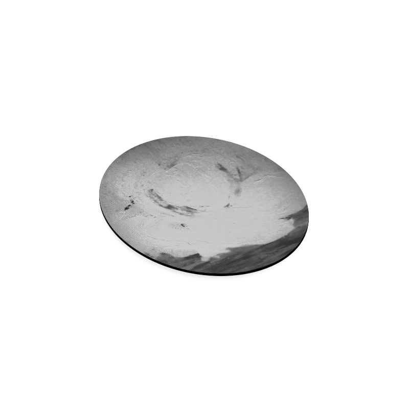 Abstract in Nature ICE Grey Round Coaster