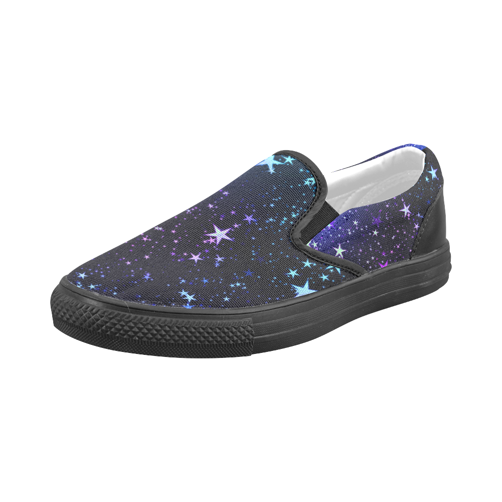 Stars 20160905 Men's Slip-on Canvas Shoes (Model 019)