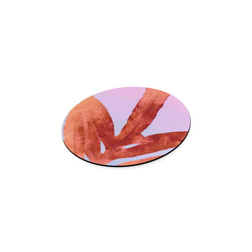 Ppink nature red pantone Round Coaster