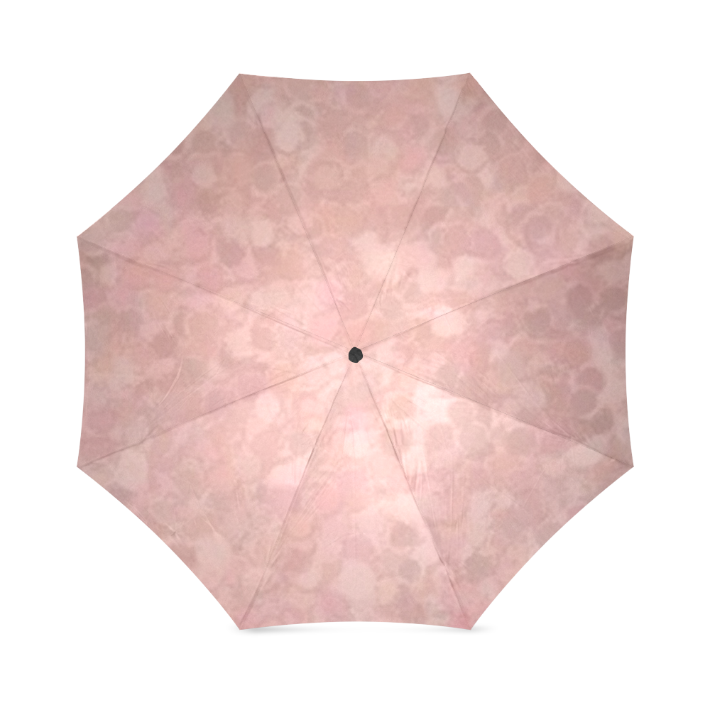 Retro Splash Peach Foldable Umbrella (Model U01)