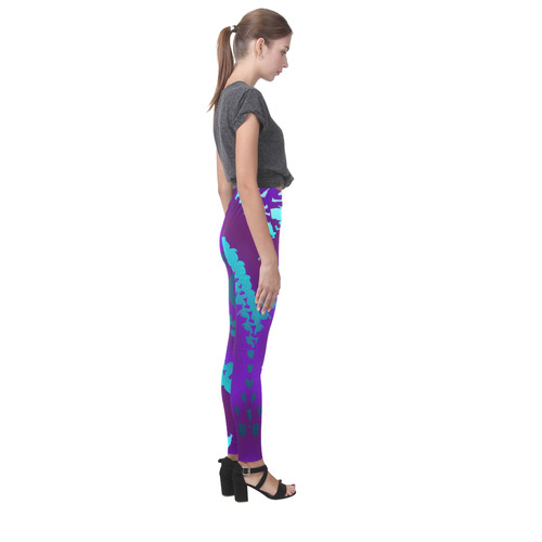 shell print Cassandra Women's Leggings (Model L01)