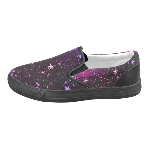 Stars 20160904 Men's Slip-on Canvas Shoes (Model 019)