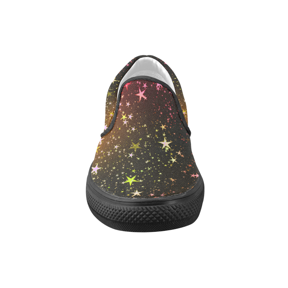 Stars 20160903 Men's Unusual Slip-on Canvas Shoes (Model 019)