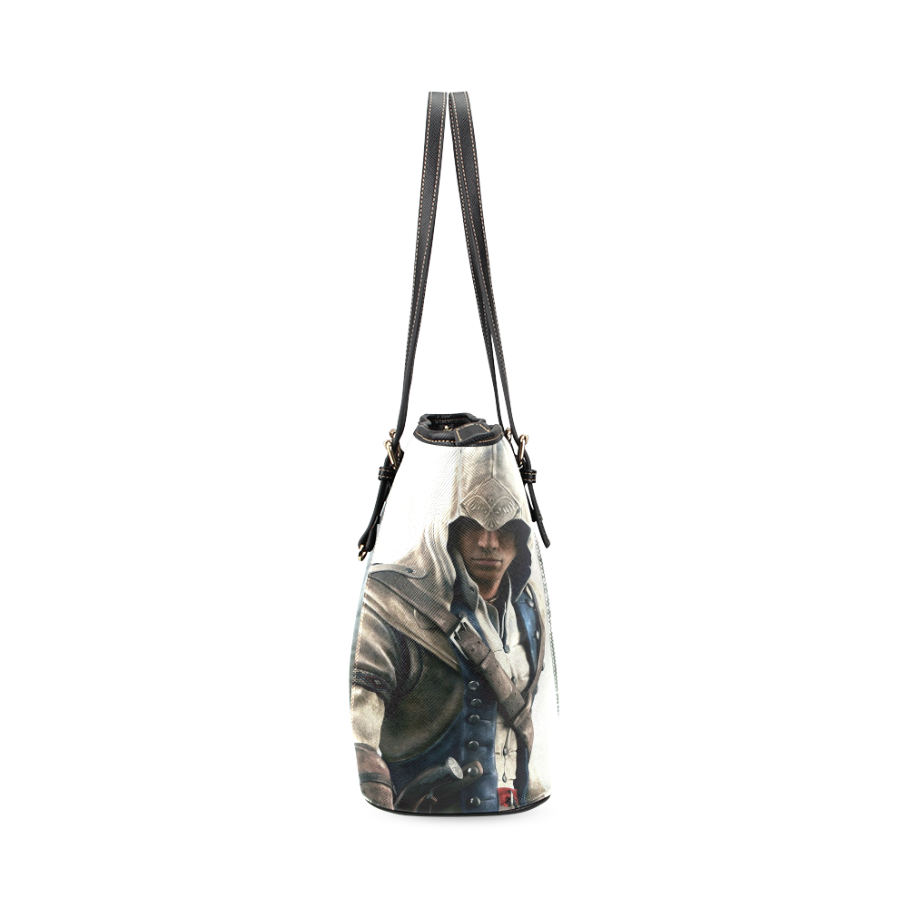 Assassin's Creed HANDBAG TOTE Leather Tote Bag/Small (Model 1640)