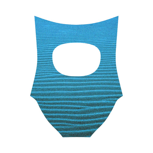 blue sand Strap Swimsuit ( Model S05)