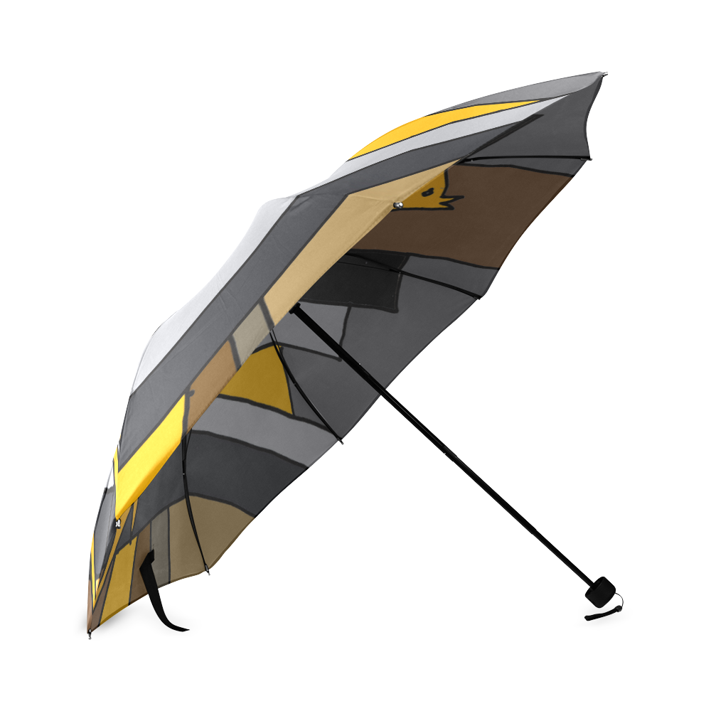 Cool Giraffe Art Deco Foldable Umbrella (Model U01)