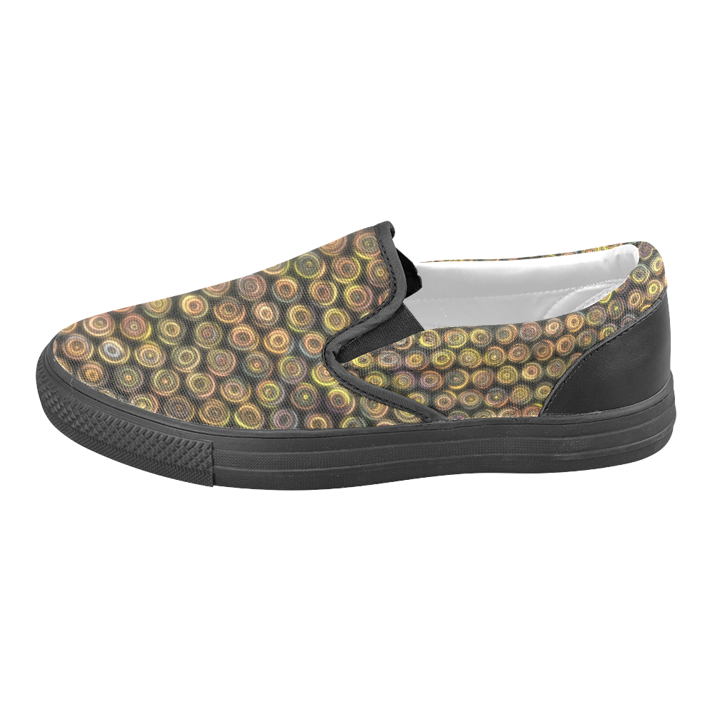 Between the Blue Ridge Mountains Men's Unusual Slip-on Canvas Shoes