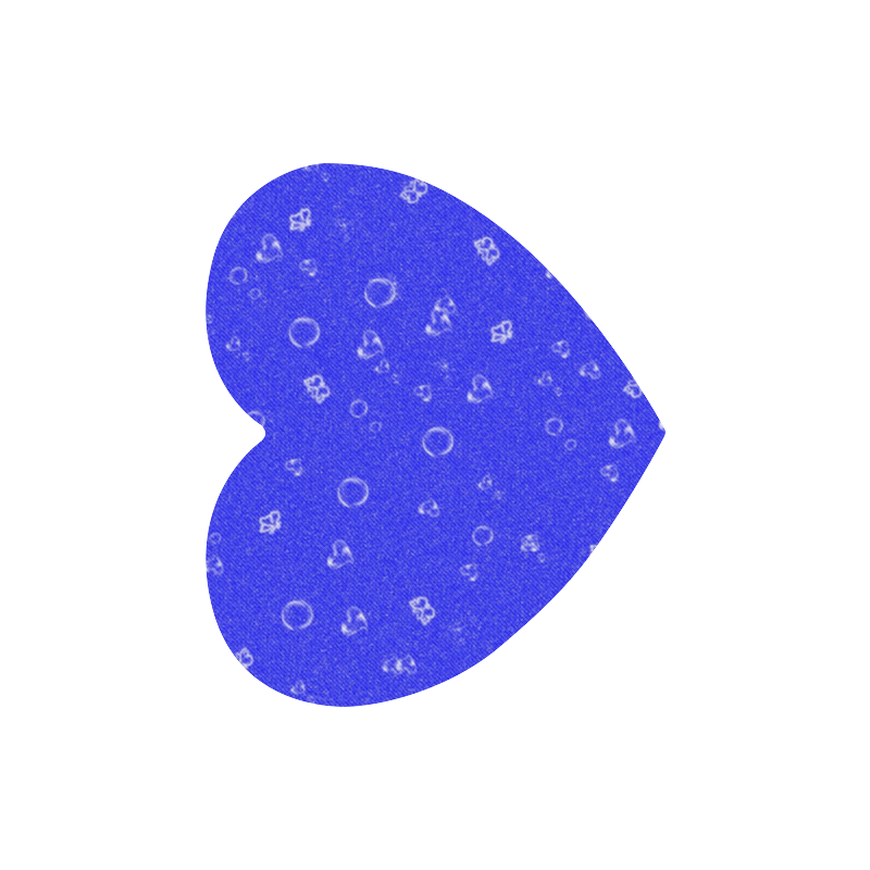 sweetie blue Heart-shaped Mousepad