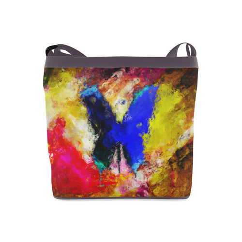 butterfly impressionism Crossbody Bags (Model 1613)
