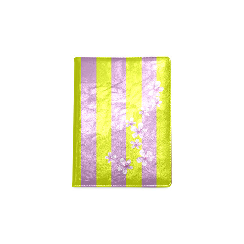Lavender Stripes Custom NoteBook B5