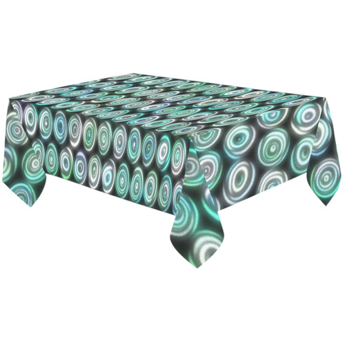 glowing pattern C Cotton Linen Tablecloth 60"x120"