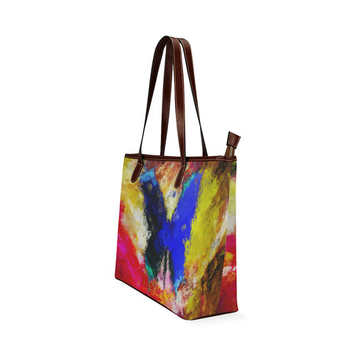 butterfly impressionism Shoulder Tote Bag (Model 1646)