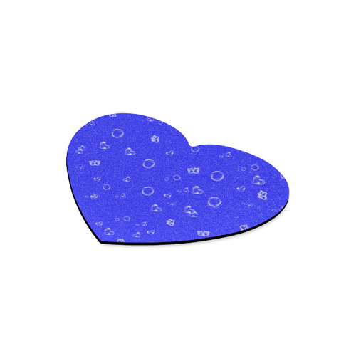 sweetie blue Heart-shaped Mousepad