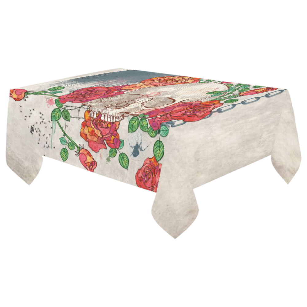 Untitled-2 Cotton Linen Tablecloth 60"x 104"