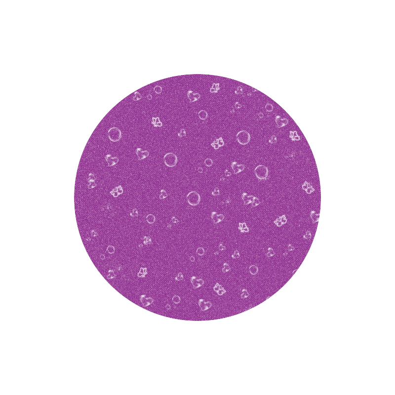 sweetie,hot purple Round Mousepad
