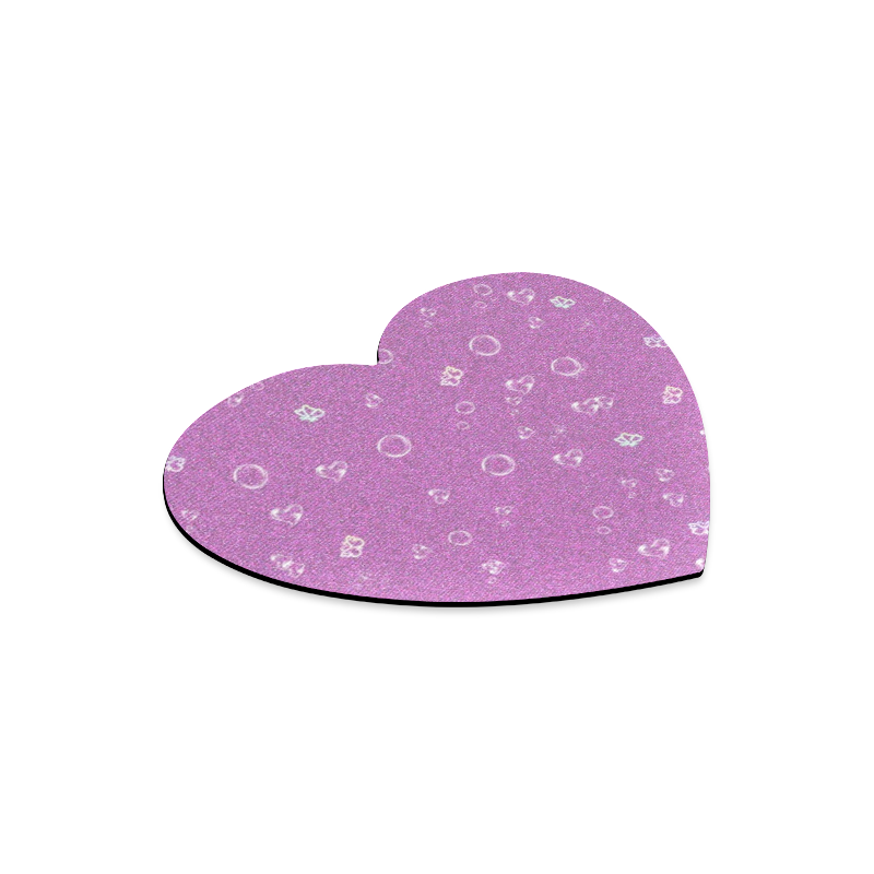 sweetie,pink Heart-shaped Mousepad