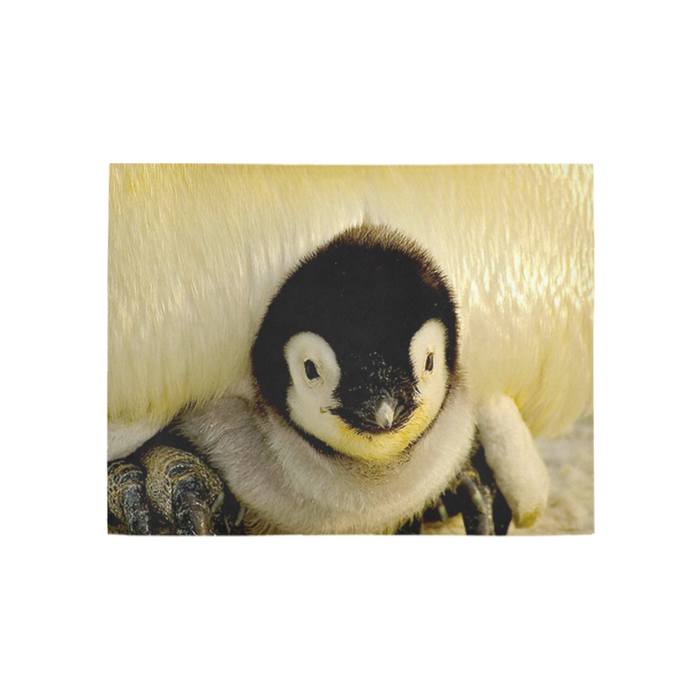 baby penguin Area Rug 5'3''x4'