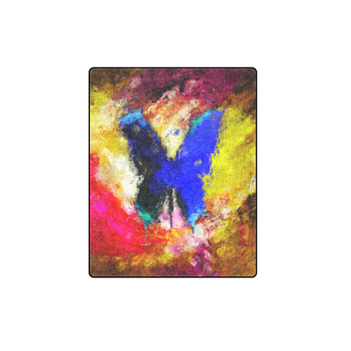 butterfly impressionism Blanket 40"x50"