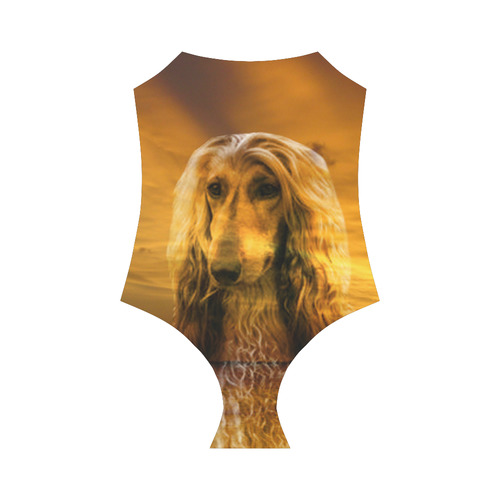 Dog Afghan Hound Strap Swimsuit ( Model S05)