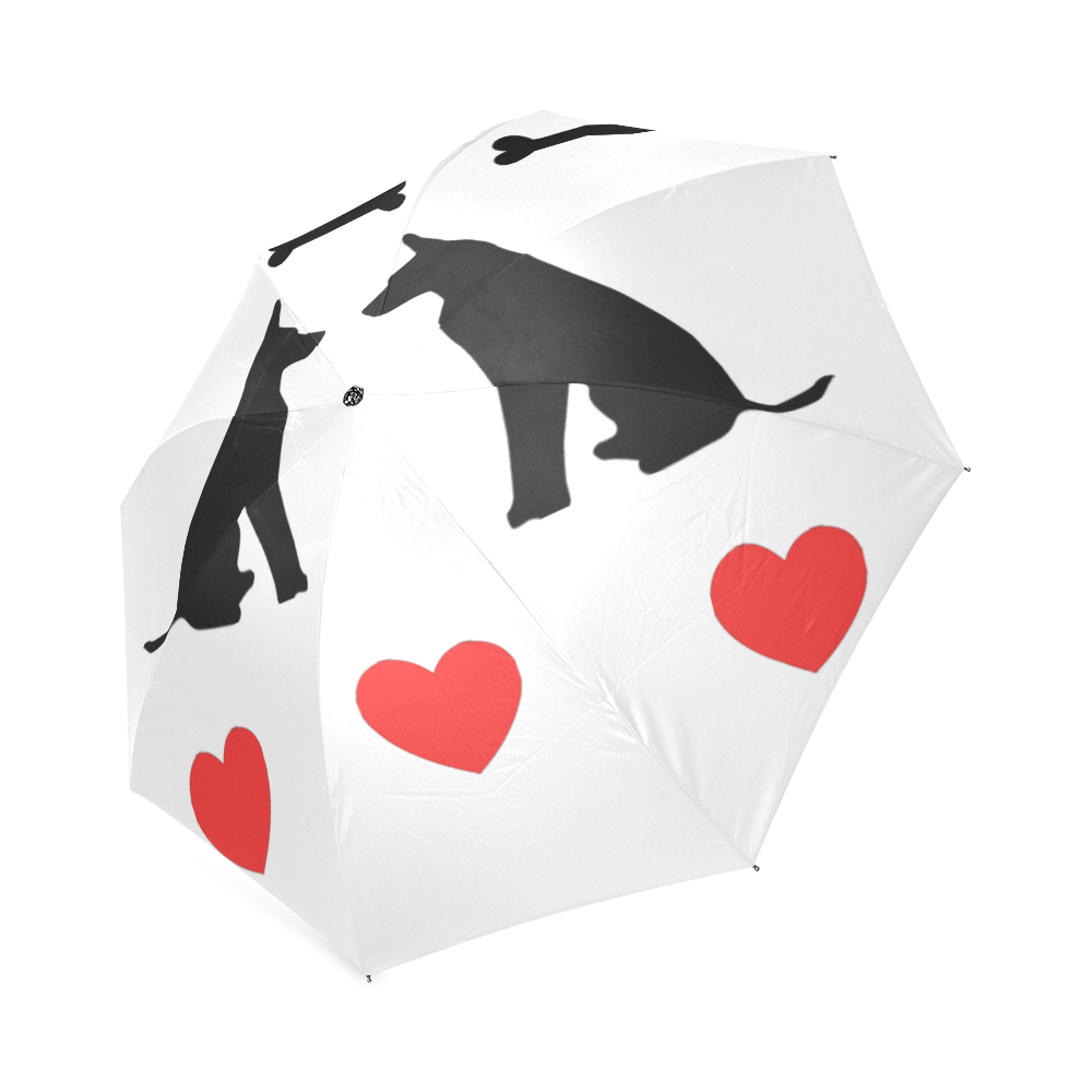 I Love Dogs Foldable Umbrella (Model U01)