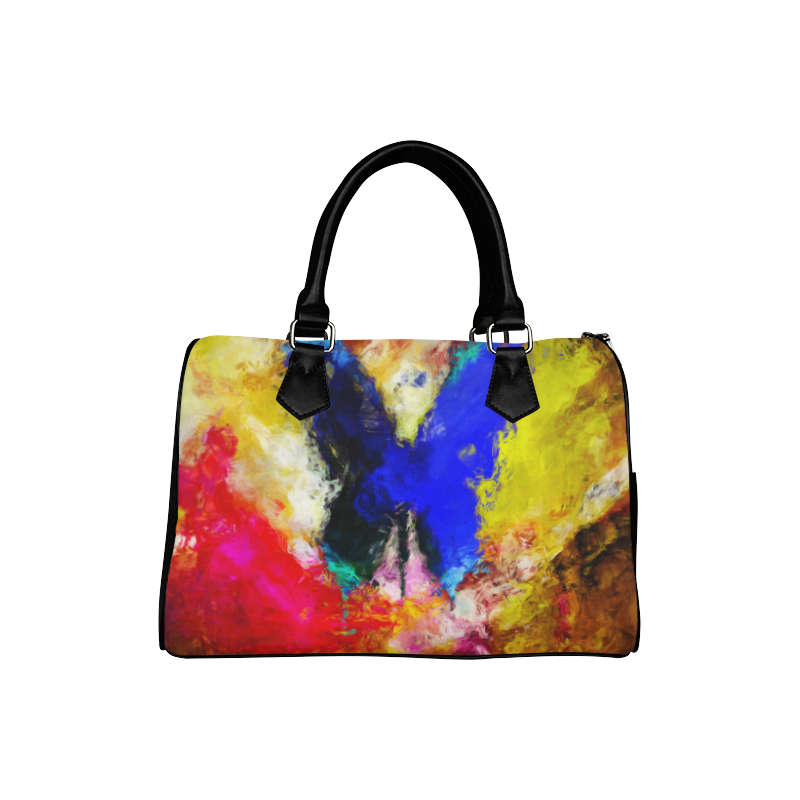 butterfly impressionism Boston Handbag (Model 1621)