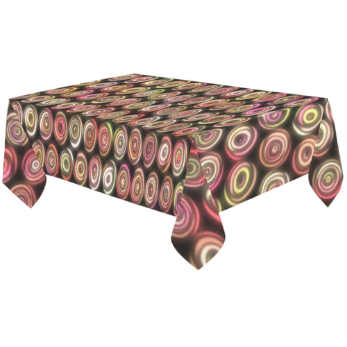 glowing pattern E Cotton Linen Tablecloth 60"x120"