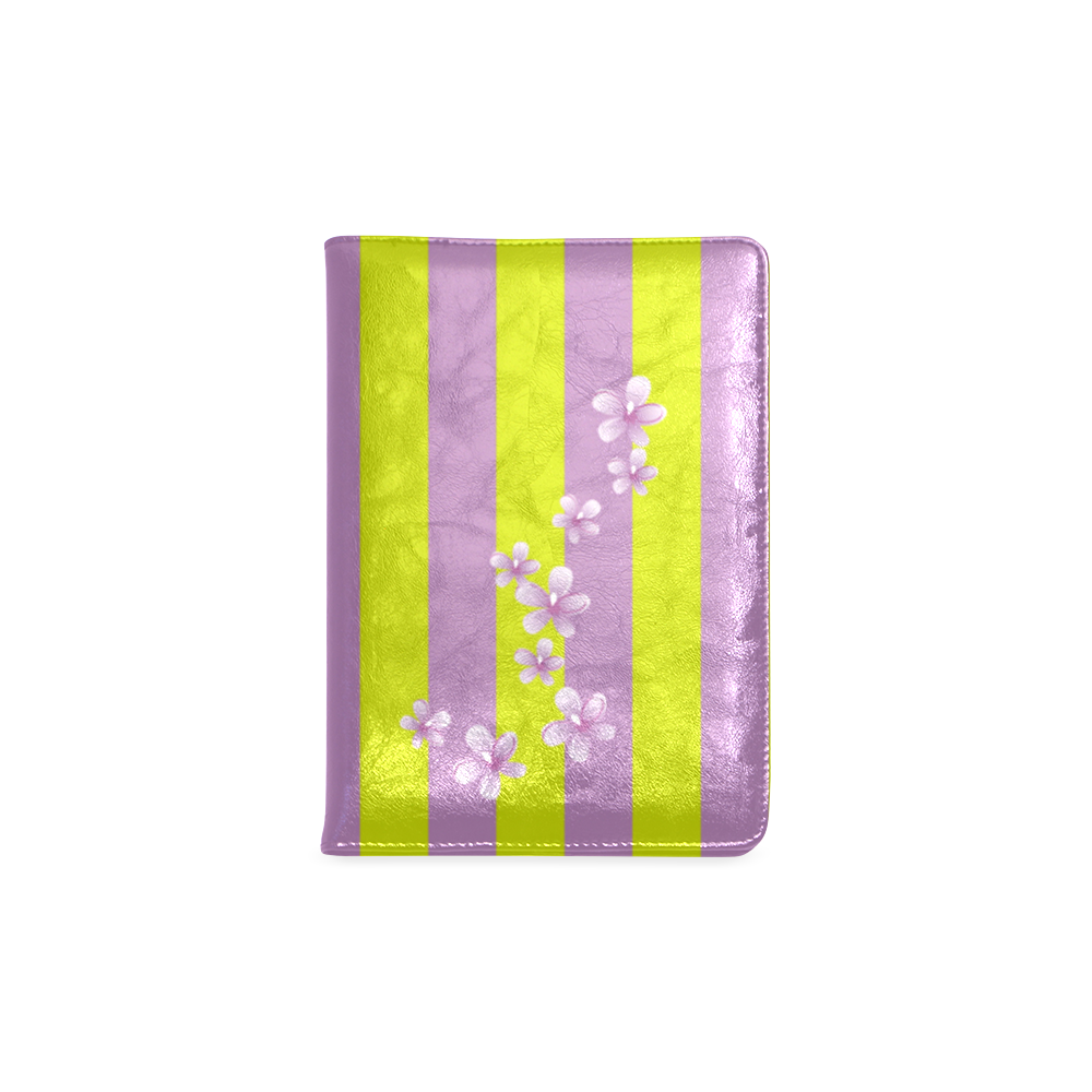 Lavender Stripes Custom NoteBook A5