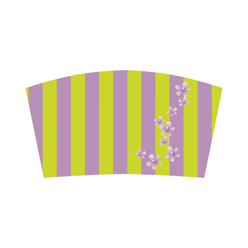 Lavender Stripes Bandeau Top