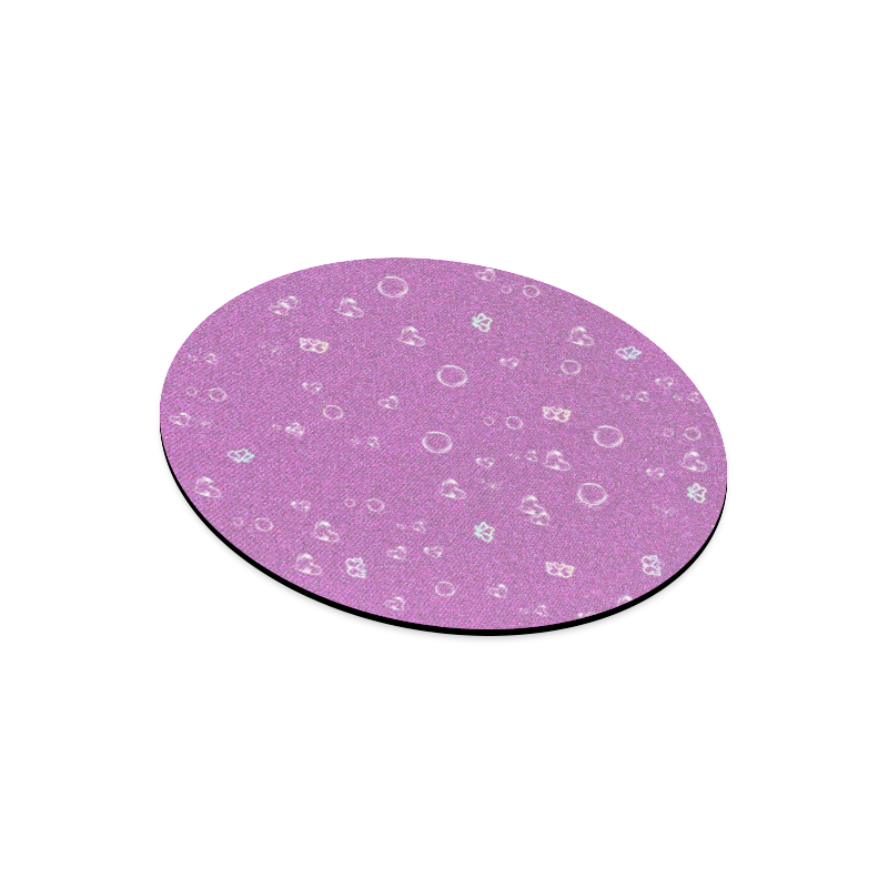 sweetie,pink Round Mousepad