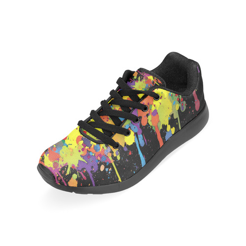 CRAZY multicolored double running SPLASHES Men’s Running Shoes (Model 020)