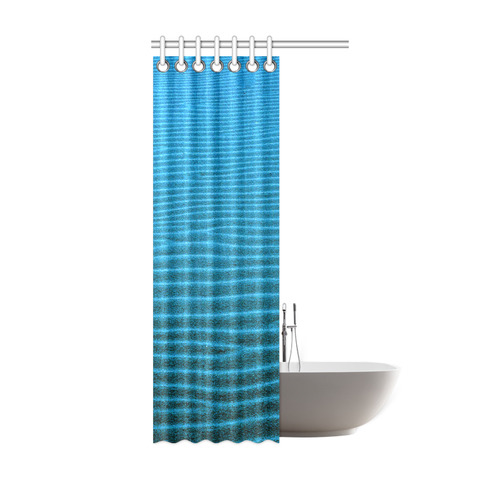 blue sand Shower Curtain 36"x72"