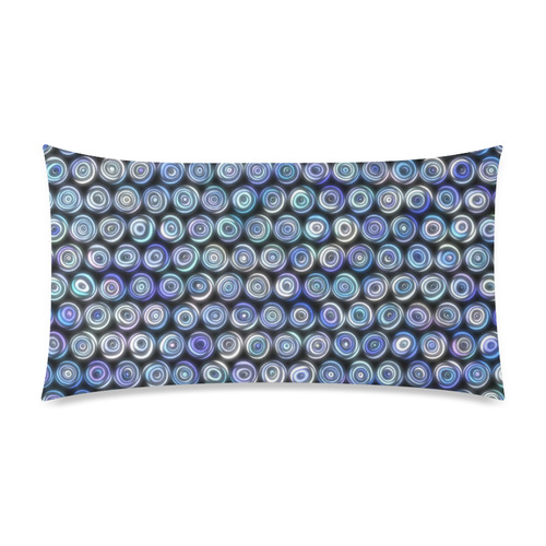 glowing pattern B Rectangle Pillow Case 20"x36"(Twin Sides)