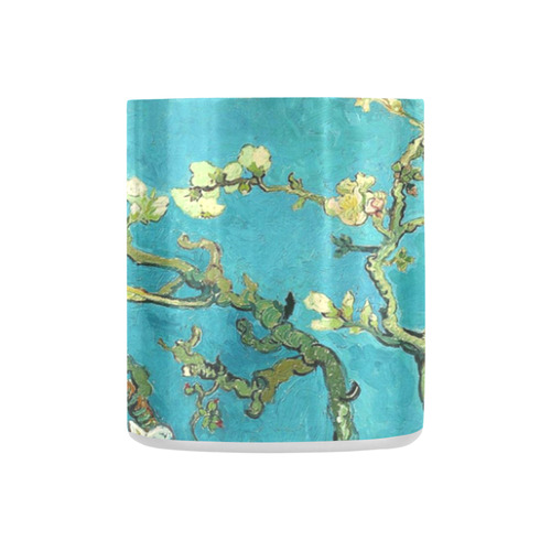 Vincent Van Gogh Blossoming Almond Tree Floral Art Classic Insulated Mug(10.3OZ)