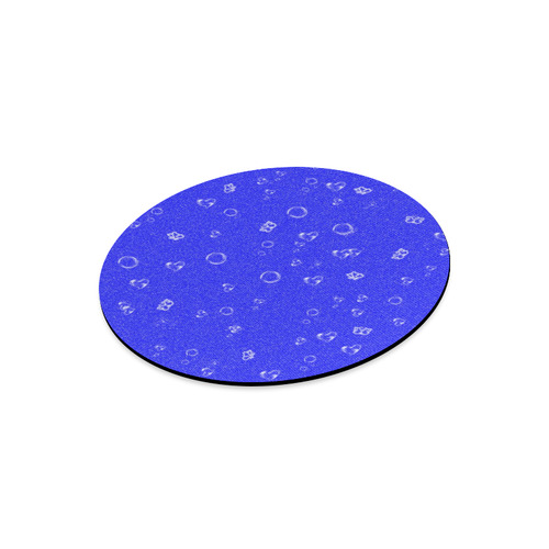 sweetie blue Round Mousepad