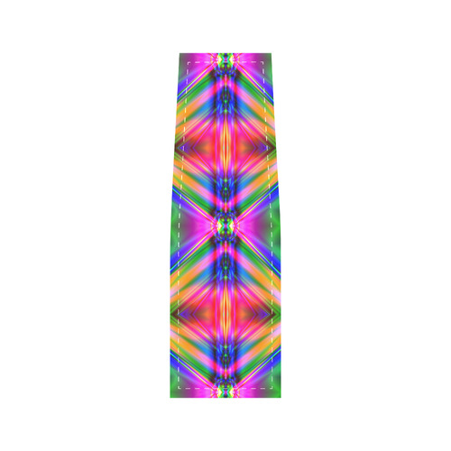 Groovy Psychedelic Diamonds (Pinks and Blues) Saddle Bag/Small (Model 1649) Full Customization