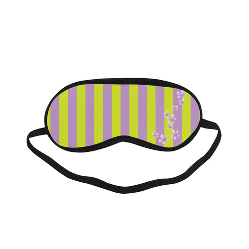 Lavender Stripes Sleeping Mask