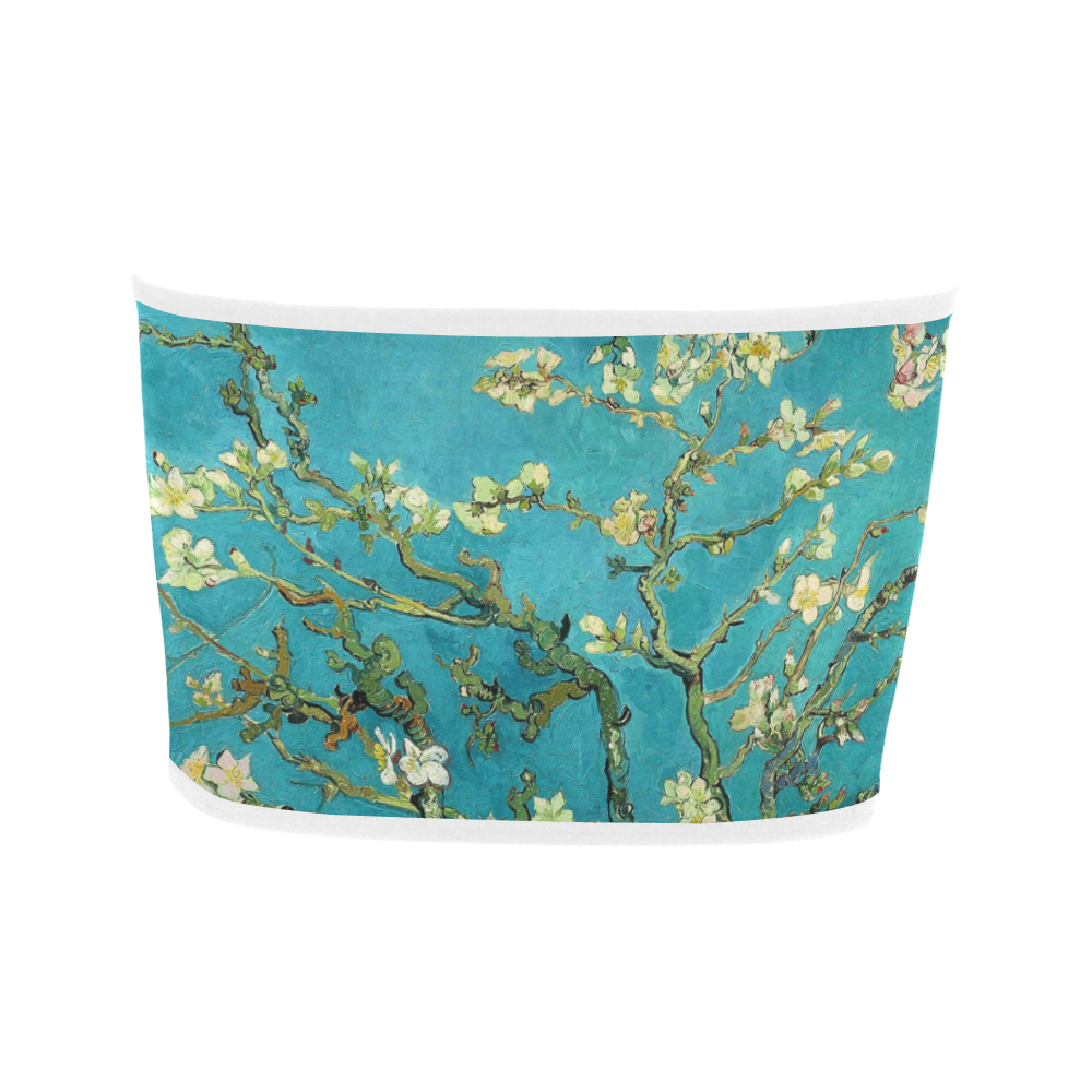 Vincent Van Gogh Blossoming Almond Tree Floral Art Bandeau Top