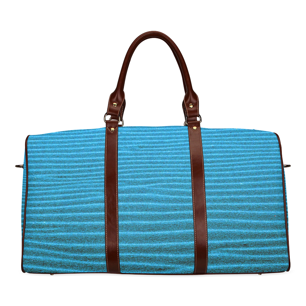 blue sand Waterproof Travel Bag/Large (Model 1639)